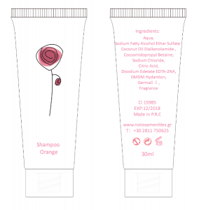 shampoo orange 30ml